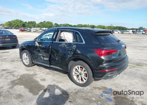 2025 Audi Q3 Premium 45 Tfsi S Line Quattro Tiptronic z USA, uszkodzony, nr VIN WA1DECF35S1006194